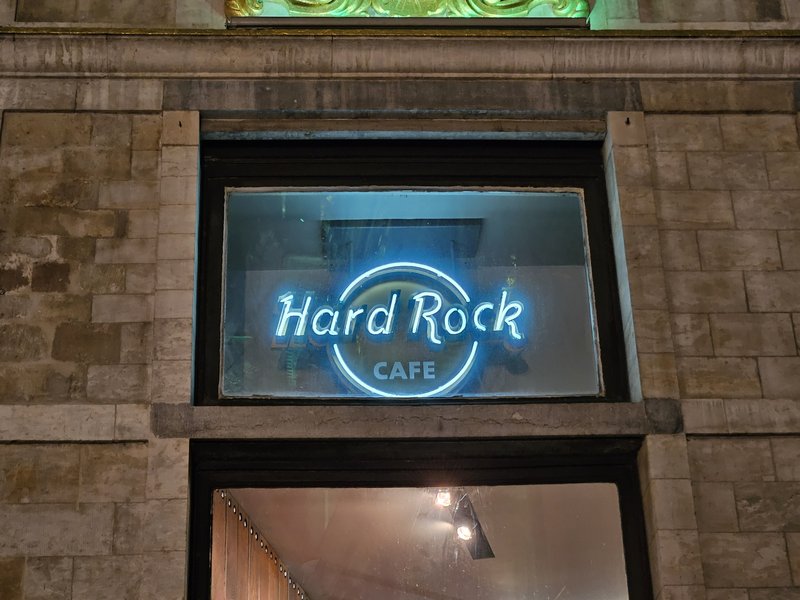 The Hard Rock Cafe in Brussels